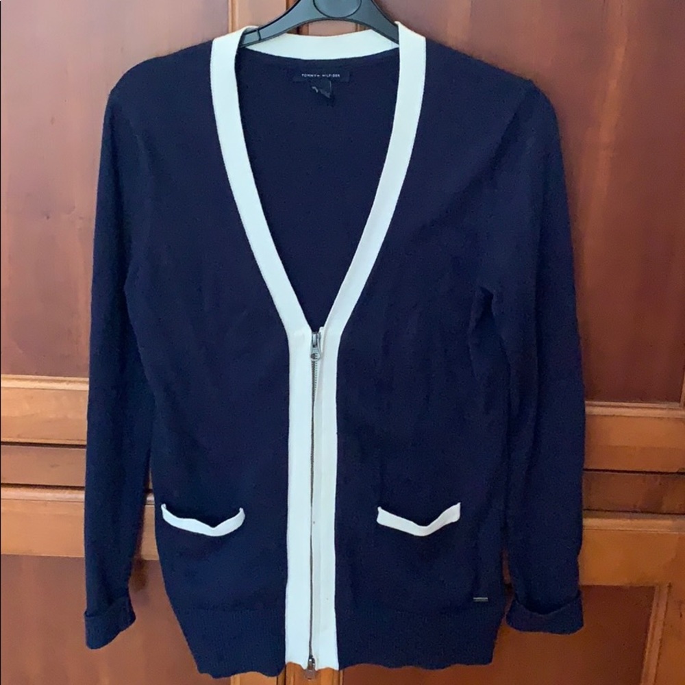 Tommy Hilfiger navy cardigan